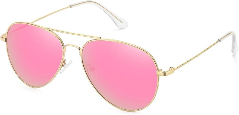 WOWSUN Classic Polarized Aviator Sunglasses for Women Men - Image 1